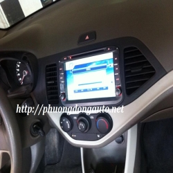 Phương đông Auto DVD Kia moning 2014 - có GPS - KM Camera CCD hồng ngoại